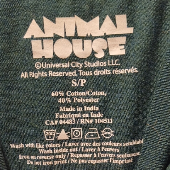 BNWT - Animal House Graphic Tee - Forest Green - Picture 2 of 5
